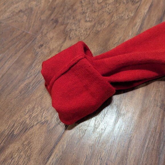 2024 Calvin Klein Red Polo Women's Poly/wool blend - Picture 3 of 6